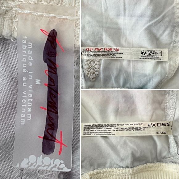 New Free People Pants M Multicolor Printed Mesmerize Me Pull-on In Meadow Motion - Picture 4 of 9